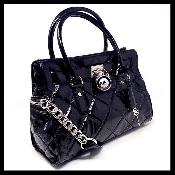 NEW! Michael Kors Hamilton Quilted Leather Satchel - Picture 2 of 11